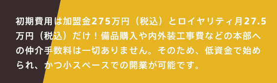 WAKABAの低資本開業